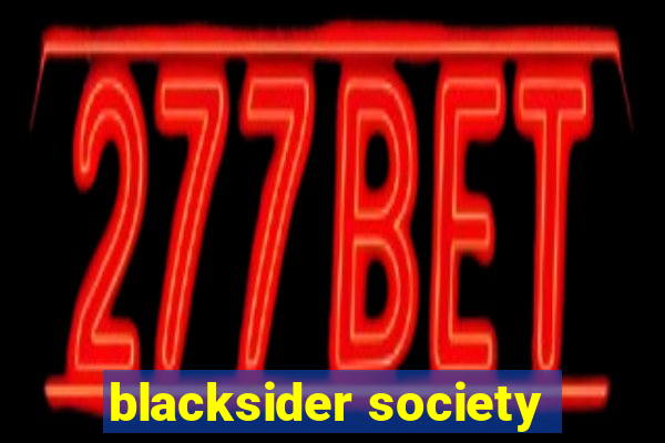 blacksider society